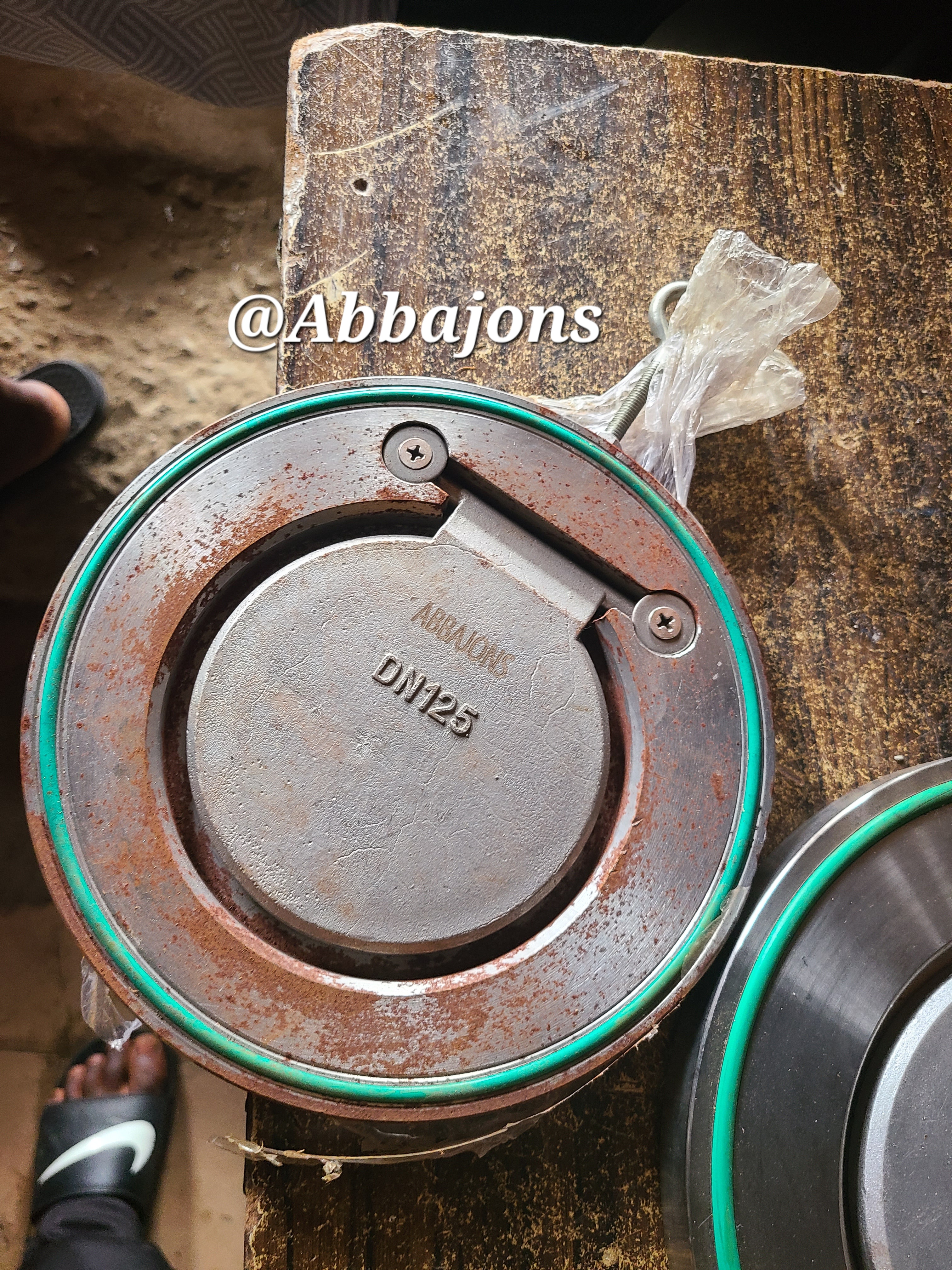Carbon Steel Flat Check Valve Single Disc