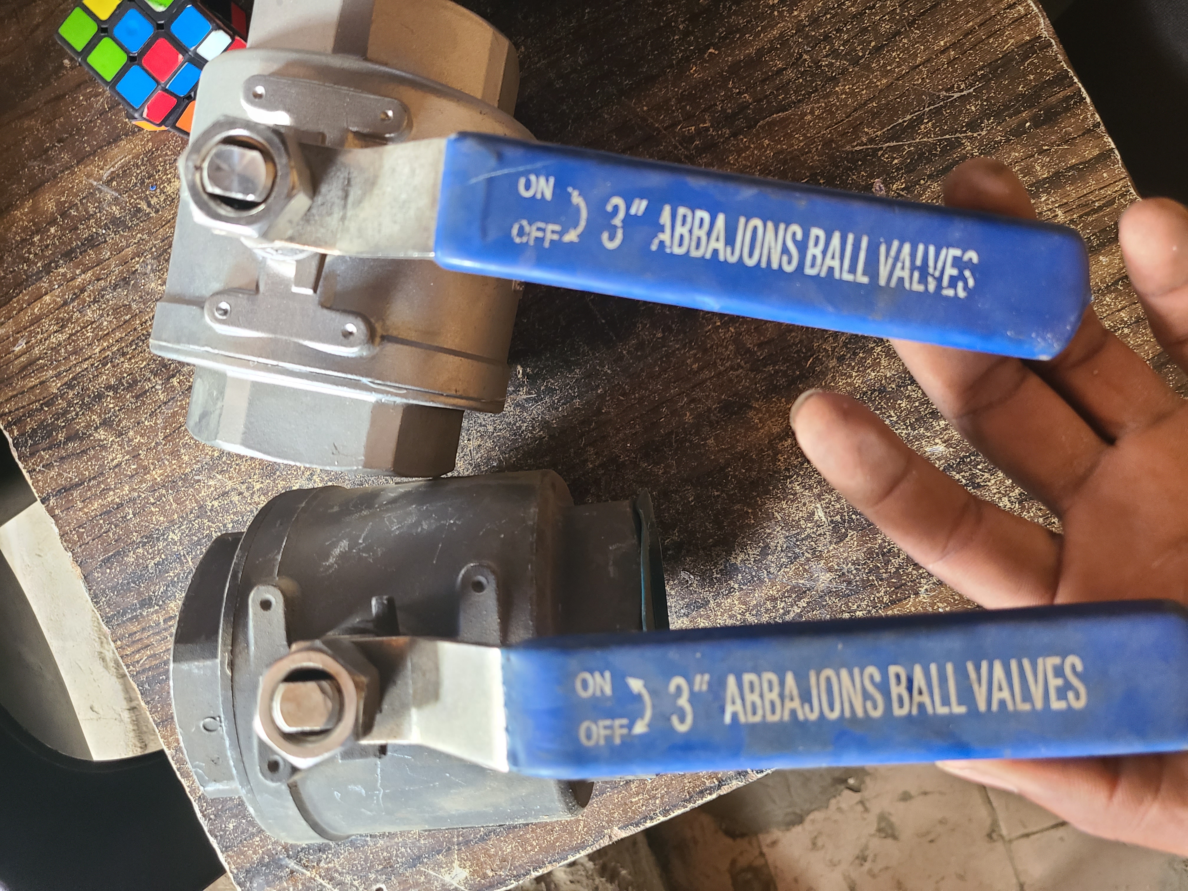 S/S Threaded Ball Valve Full Bowl / 2pcs ball valve