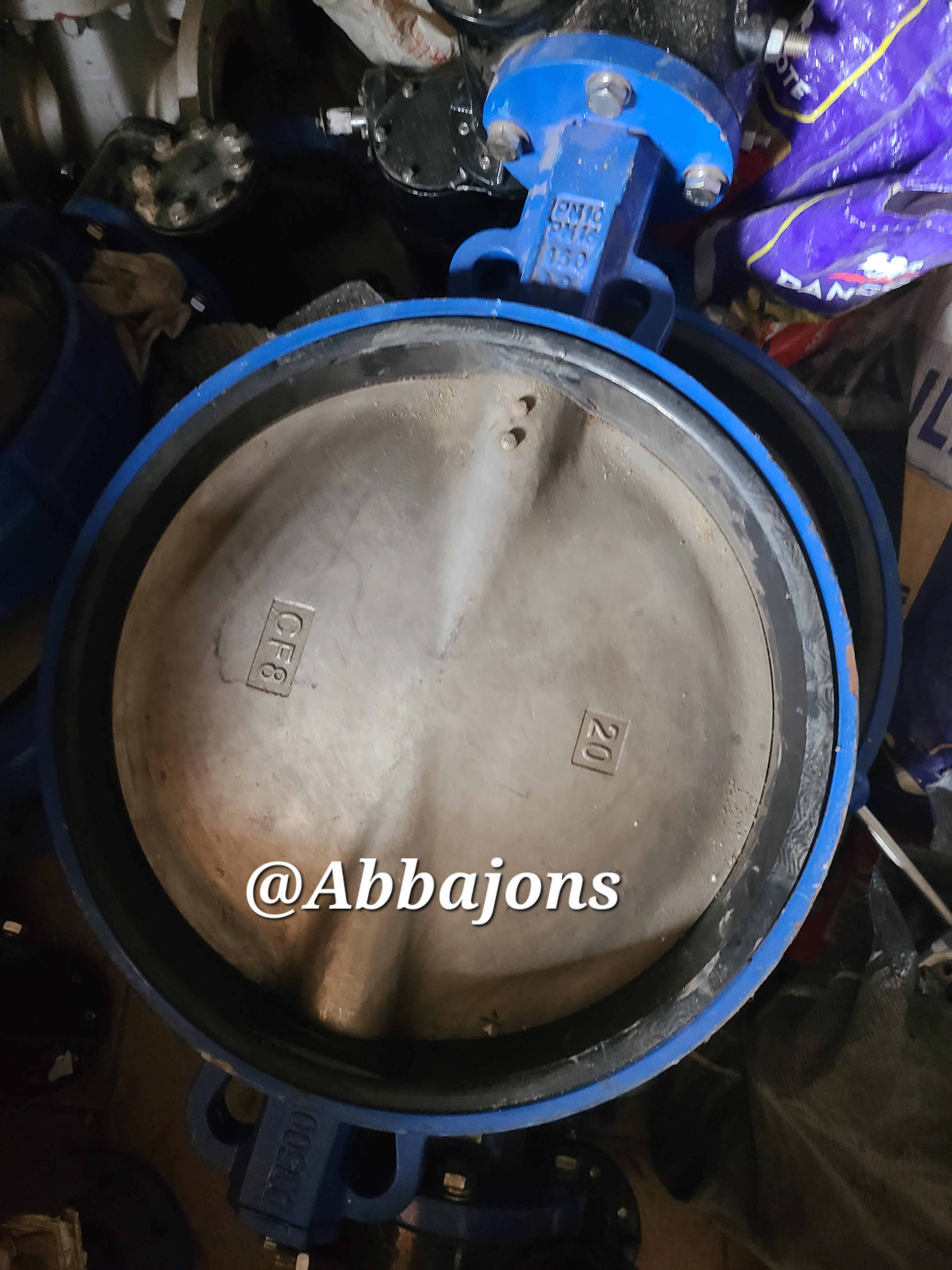 Wafer Butterfly Valve 304 Disc Gear